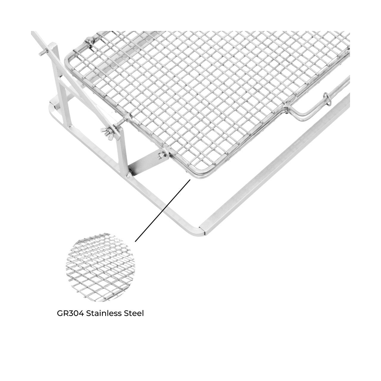 Flip Grid Braai Pro GR304 Stainless Steel - Large