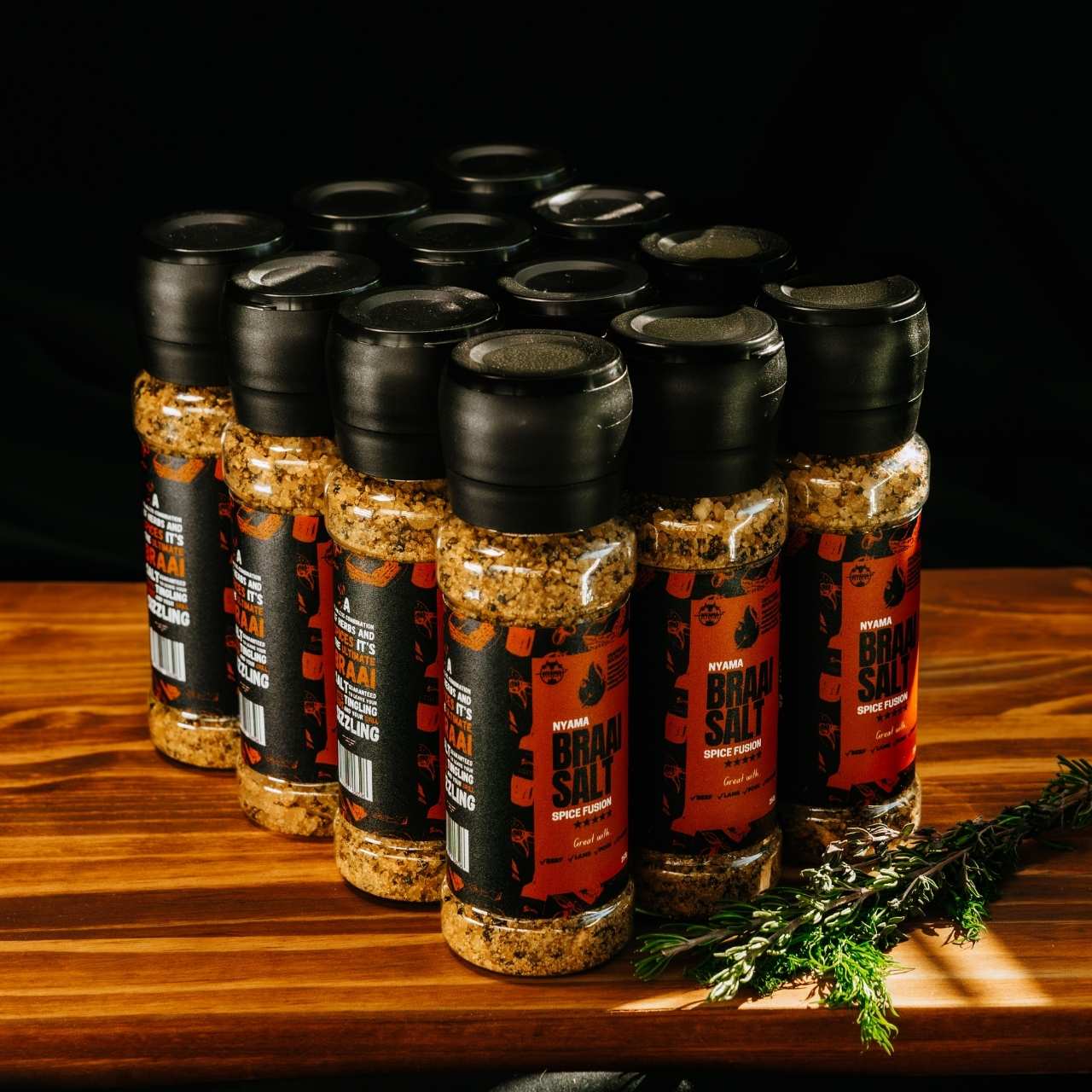 Nyama Braai Salt 12x250ml